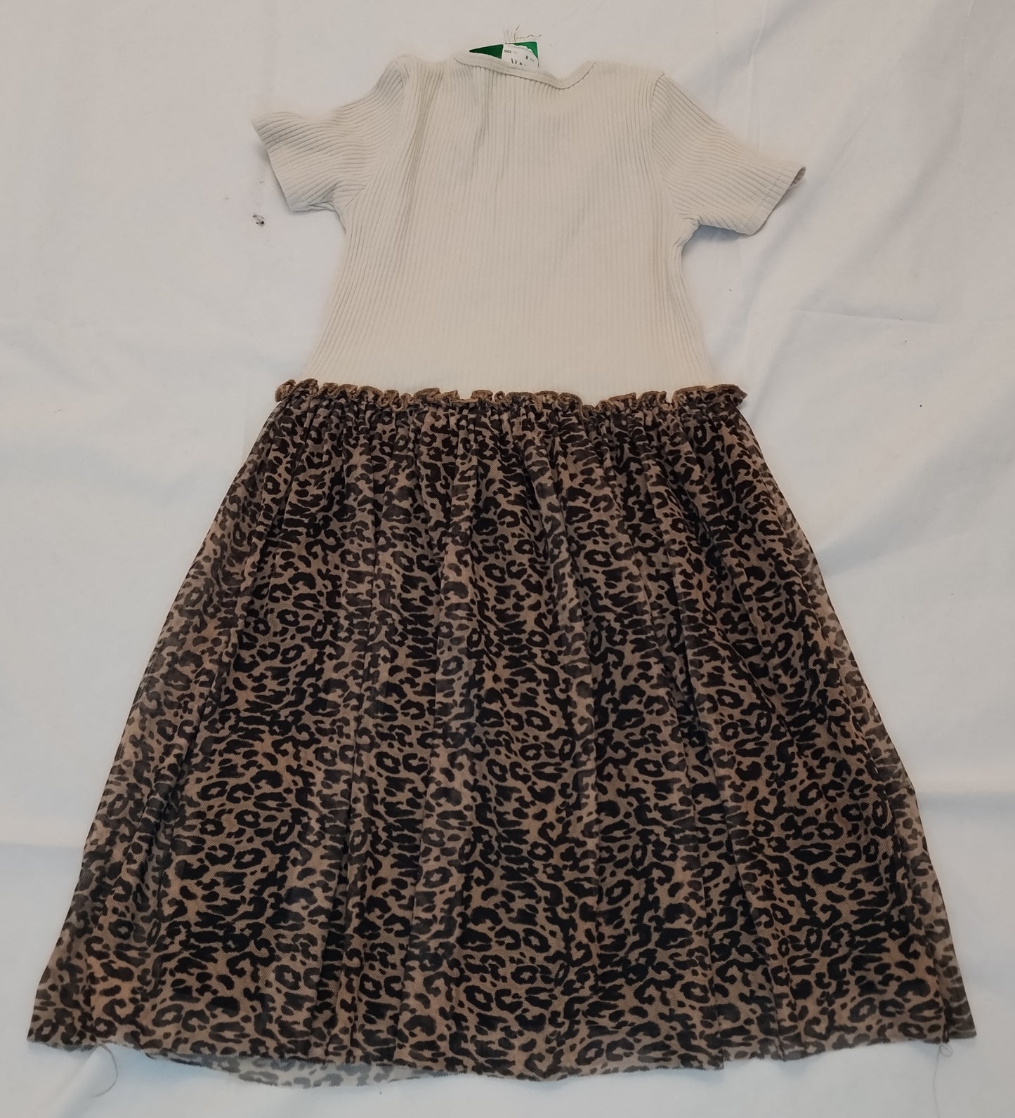 Vestito Zara bambina leopardato 8 anni 128 cm – Stile casual chic