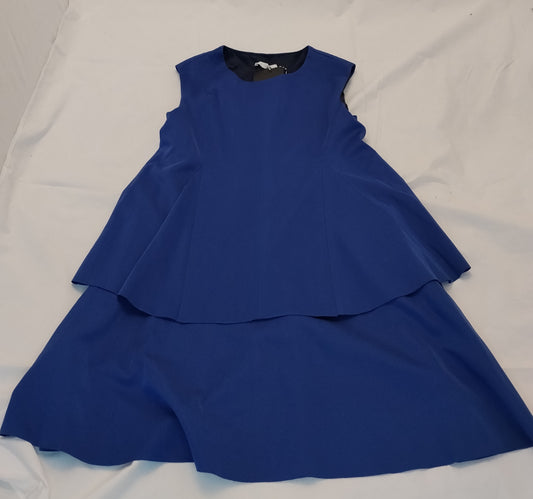 Abito Donna Siste’s Blu Elegante Taglia S Vestito Corto Svasato Made in Italy