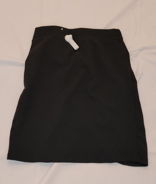 Gonna Donna Nera Elegante Drappeggiata Taglia S Mini Skirt Casual Chic