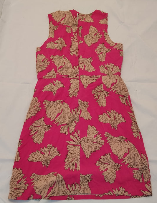 Abito Donna Only Rosa Fucsia Fantasia Floreale Elegante Taglia 38