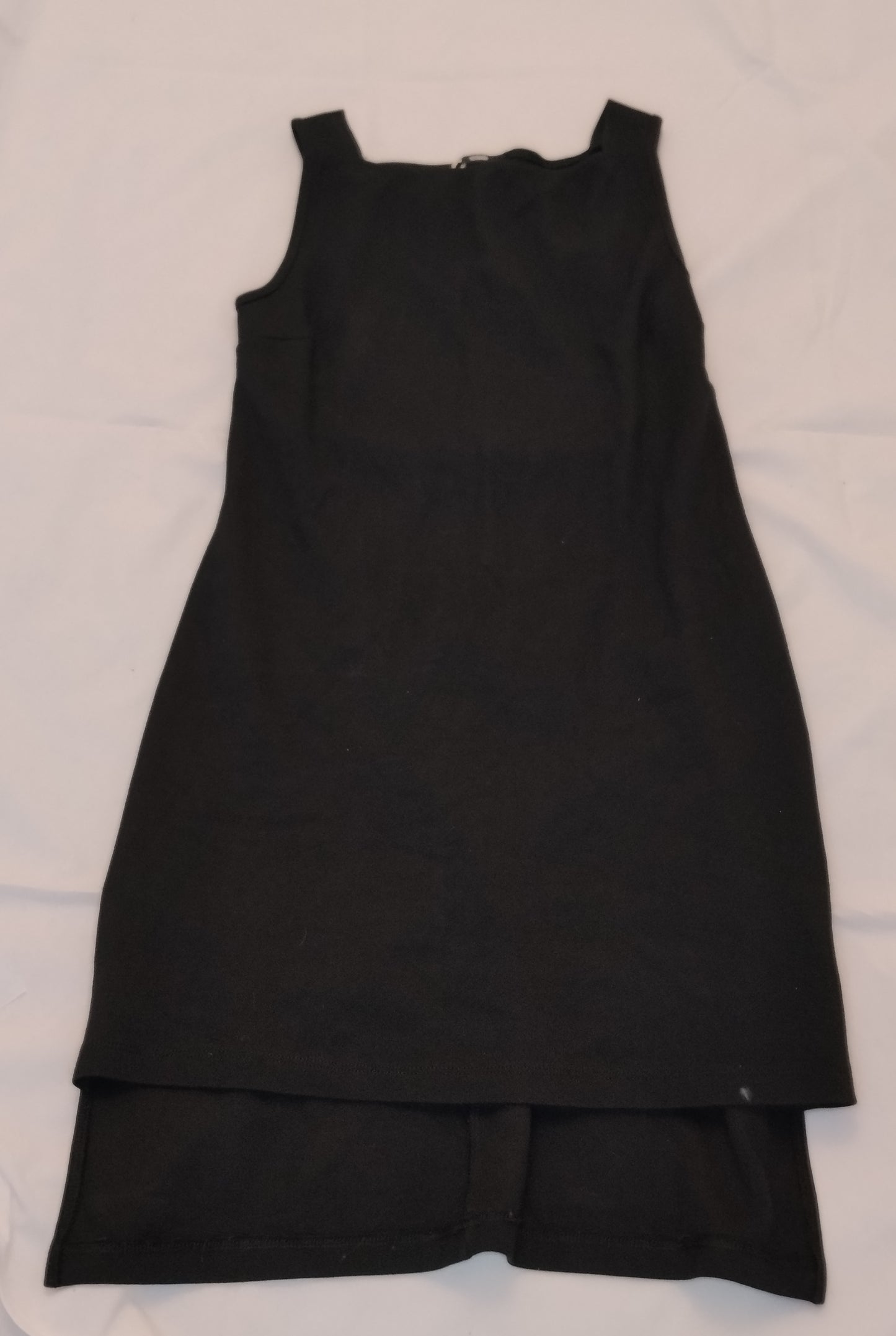 Abito Donna Tezenis Nero Basic Senza Maniche Taglia S