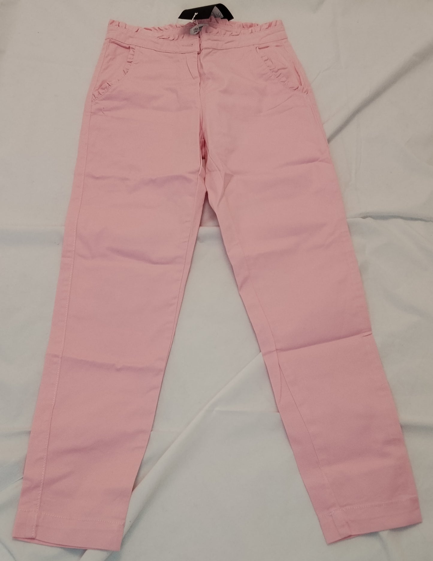 Pantaloni Donna Calliope Rosa Chiaro Eleganti Taglia XS