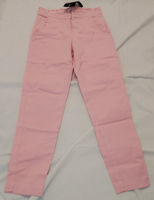 Pantaloni Donna Calliope Rosa Chiaro Eleganti Taglia XS