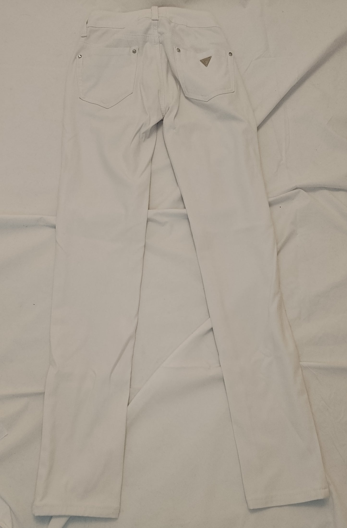 Pantaloni Donna Terranova Bianchi Slim Fit Taglia 42