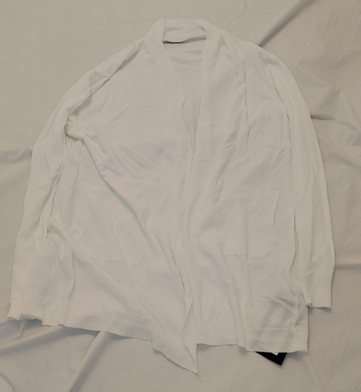 Cardigan Donna Luisa Loire Bianco Taglia Unica Coprispalle Elegante