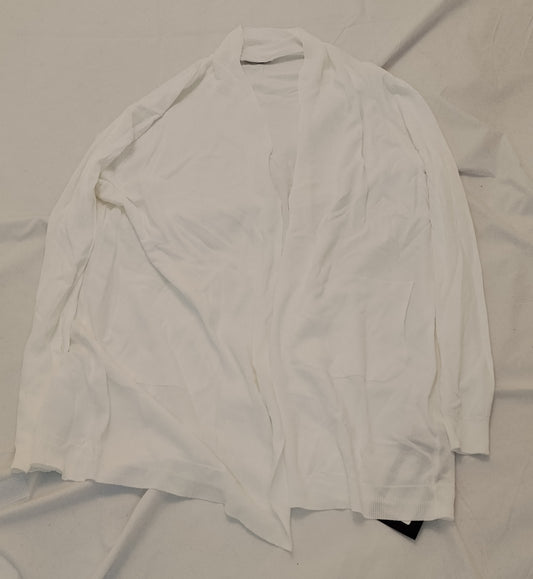 Cardigan Donna Luisa Loire Bianco Taglia Unica Coprispalle Elegante