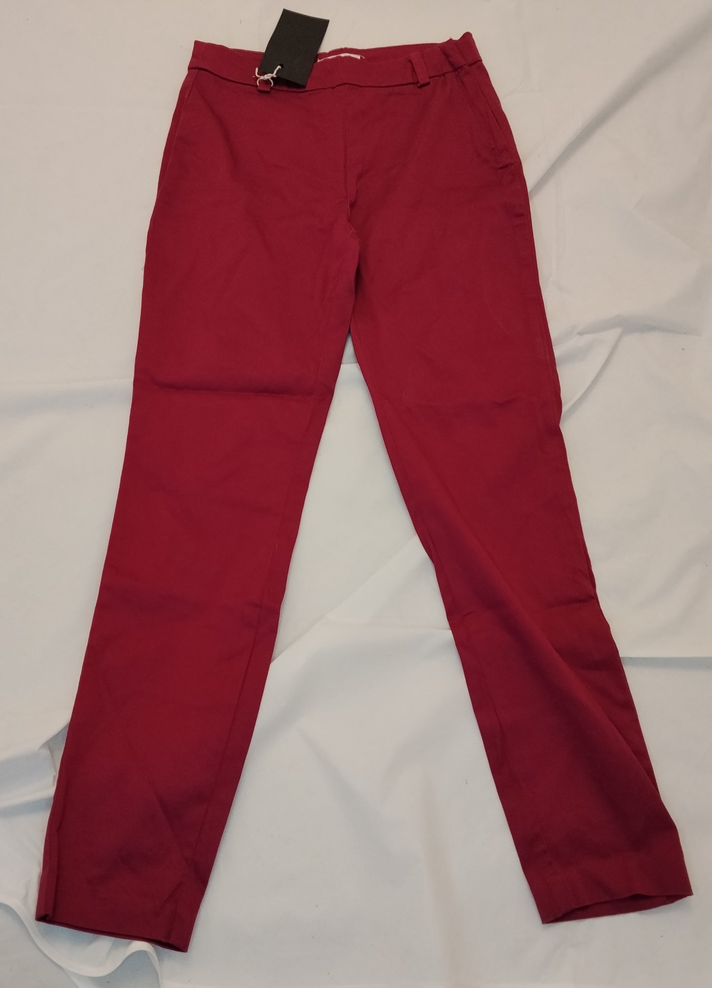 Pantaloni Donna Calliope Rossi Taglia XS Eleganti Slim Fit