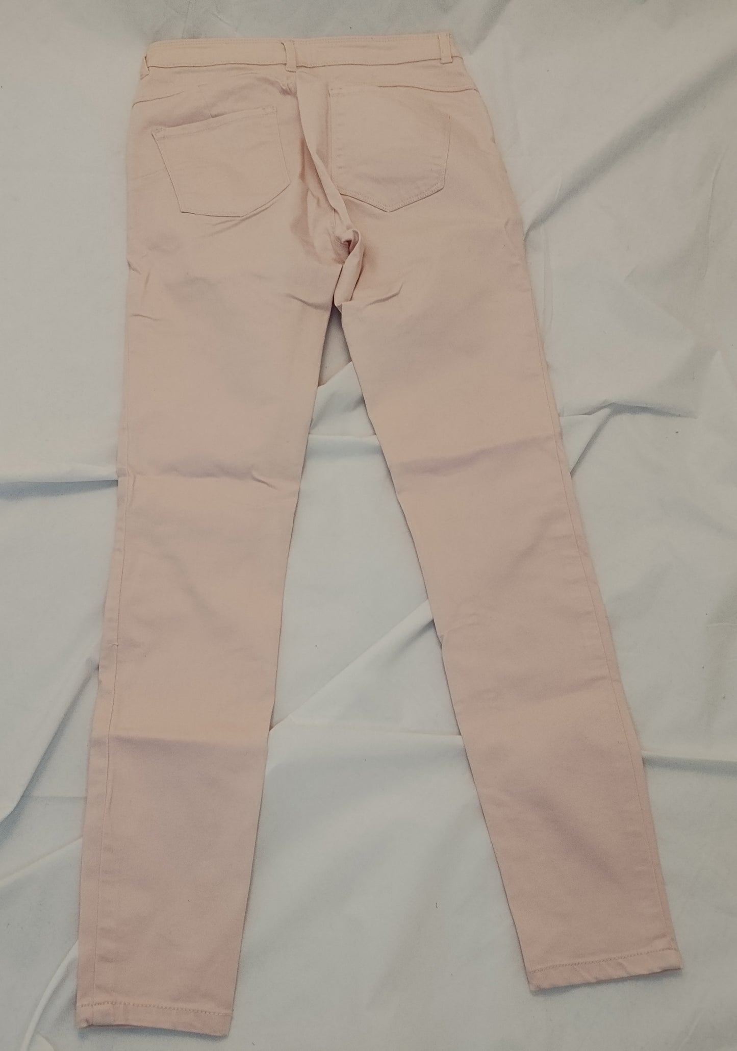 Jeans Donna Terranova Rosa Chiaro Taglia 42 Slim Fit