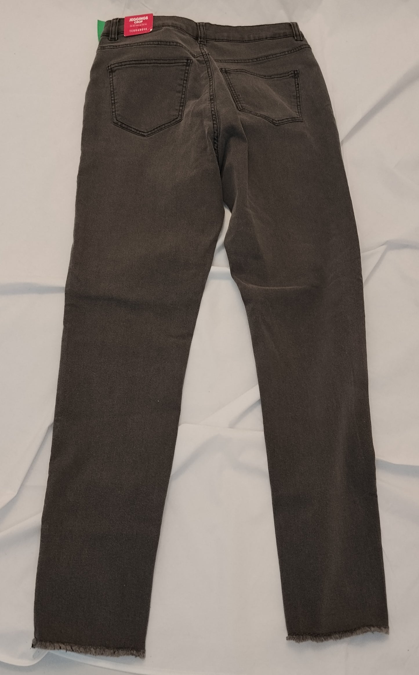 Jeans Donna Terranova Grigi Taglia 46 Nuovi con Cartellino Slim Fit