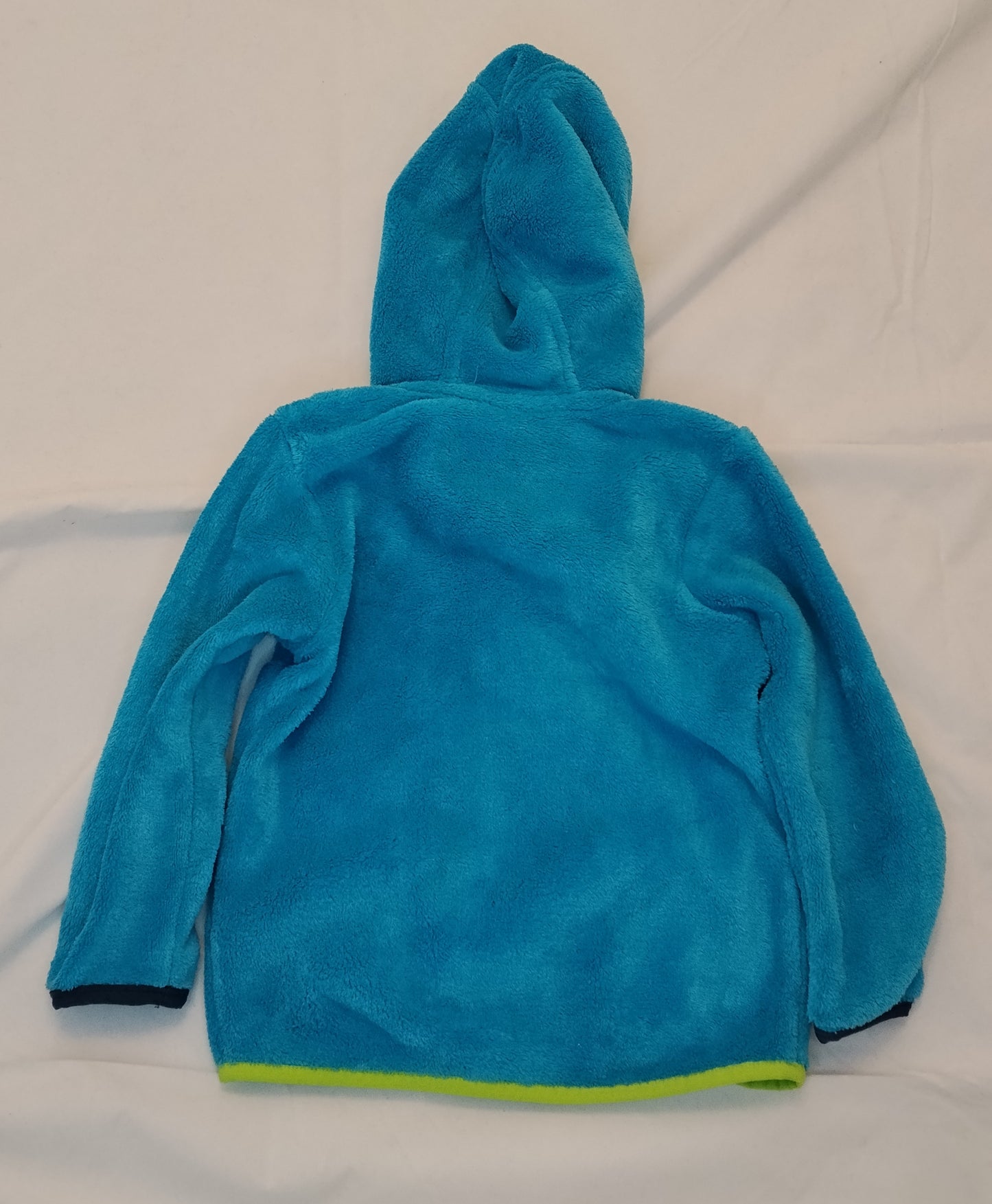 Felpa Bambino CAMP Azzurra con Cappuccio 18 Mesi 86 cm Zip