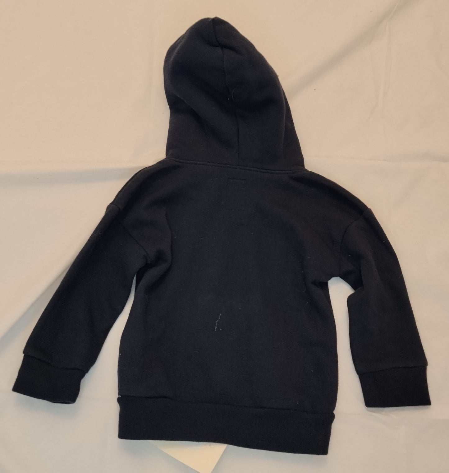 Felpa Bambino GAP Blu con Cappuccio 18-24 Mesi Logo Frontale