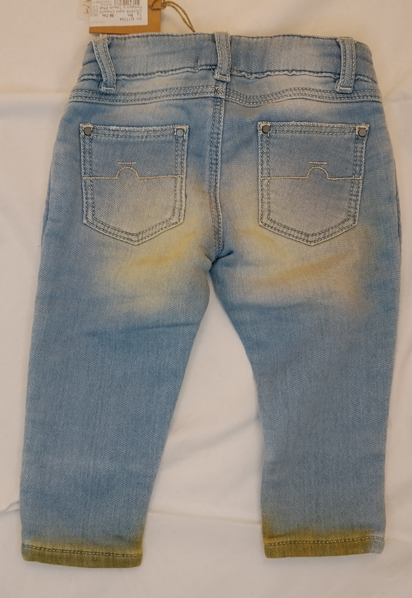 Jeans Bambino Mapere Denim Chiaro 6 Mesi 66 cm Effetto Used