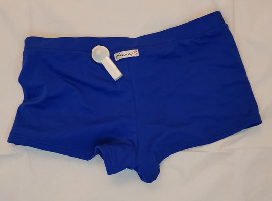 Costume Donna Anna Y3 Blu Taglia Seconda Slip Mare