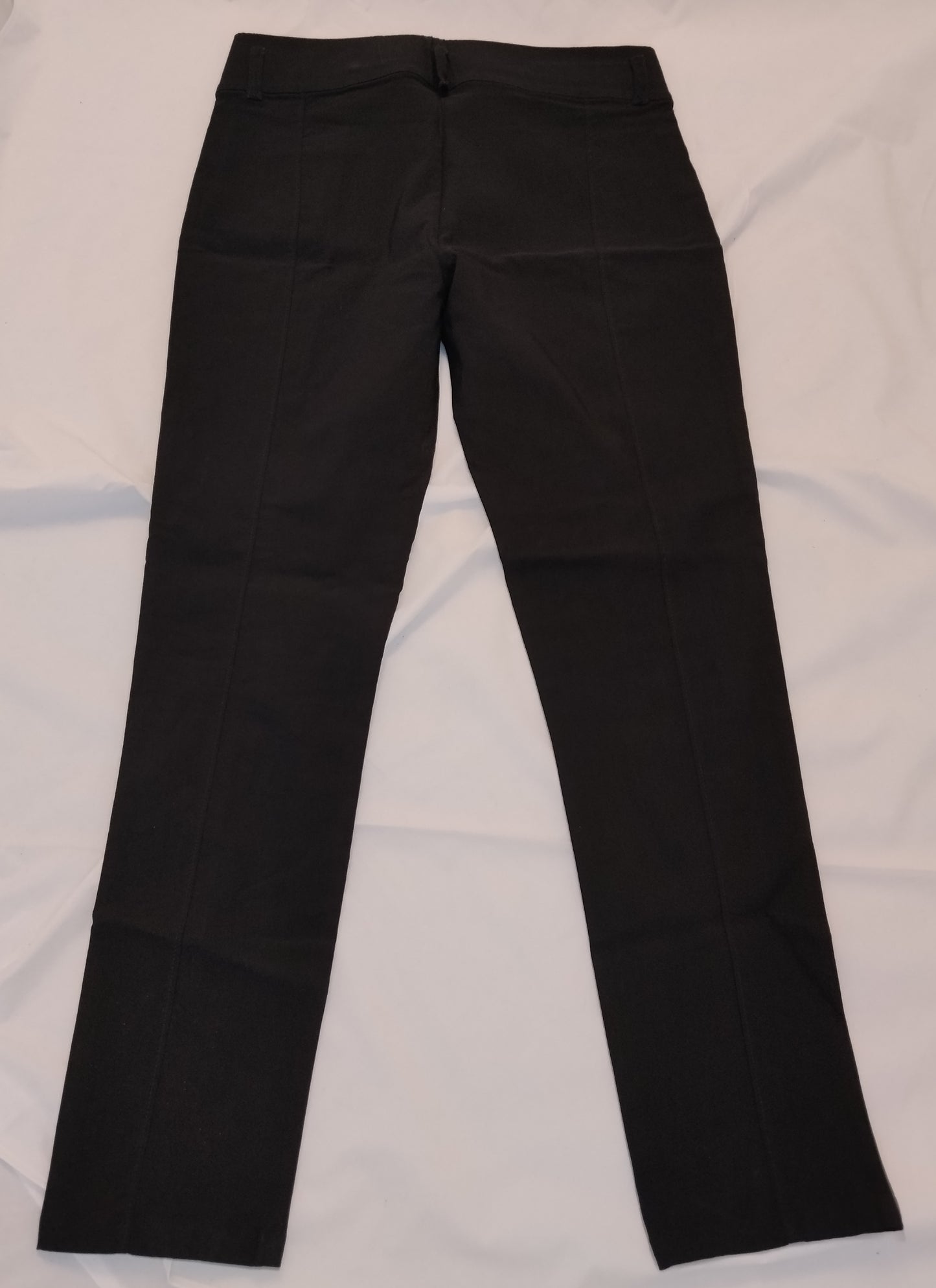 Pantaloni Donna Luisa Tulli Neri Taglia M Eleganti Slim Fit