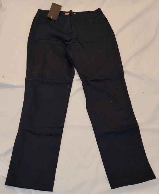 Pantaloni Donna Conbipel Neri Taglia 46 Eleganti Classici
