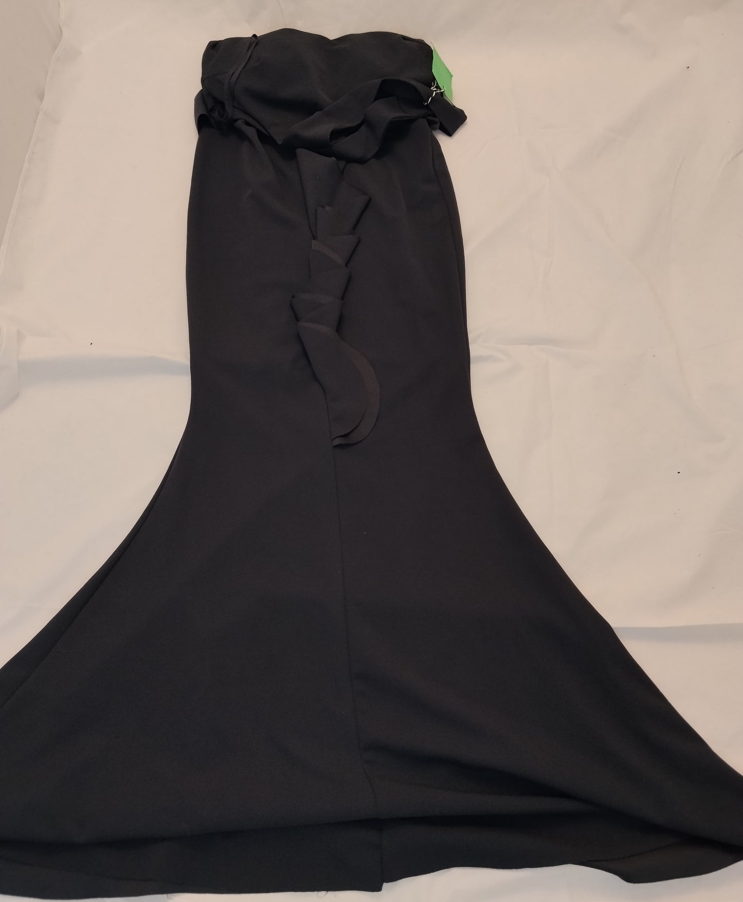 Vestito Donna Nero Elegante Taglia L Nuovo Con Cartellino Abito Svasato