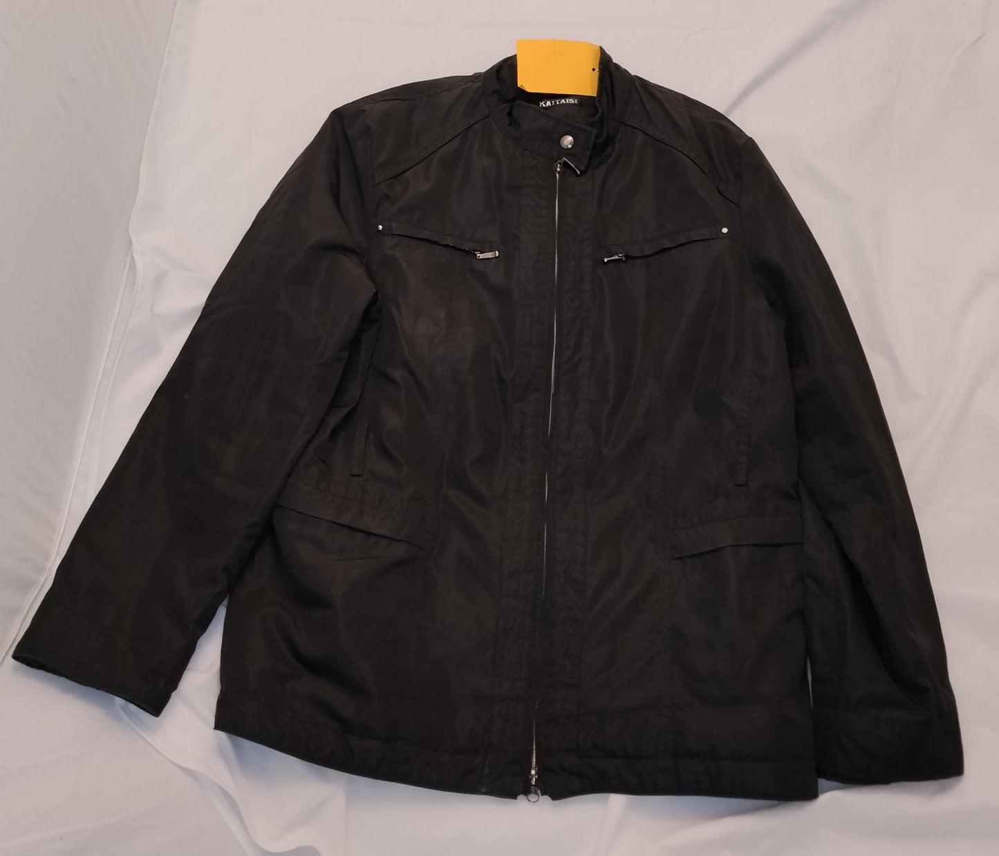 Giacca Donna Kaitaisi Nera Taglia M Leggera Zip Casual Elegante