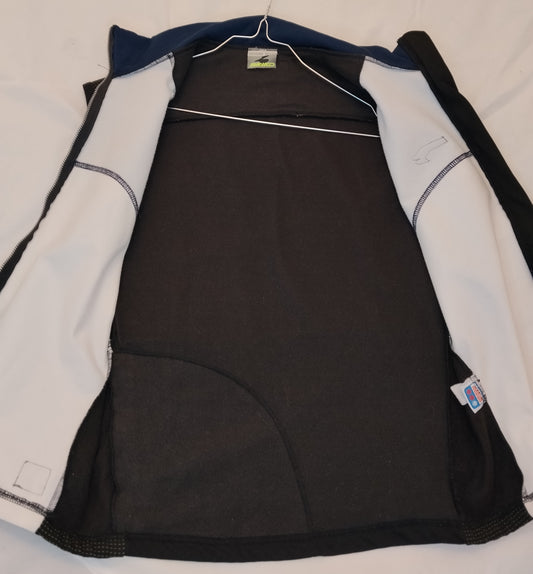 Briko Gilet Uomo Windstopper Tecnico Taglia M Blu Bianco Sportivo