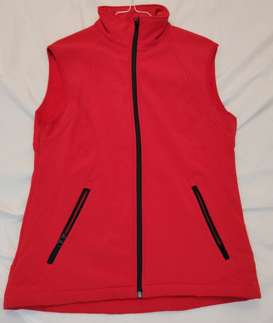 Atrium Gilet Donna Rosso Tecnico Taglia 36 Smanicato Sportivo