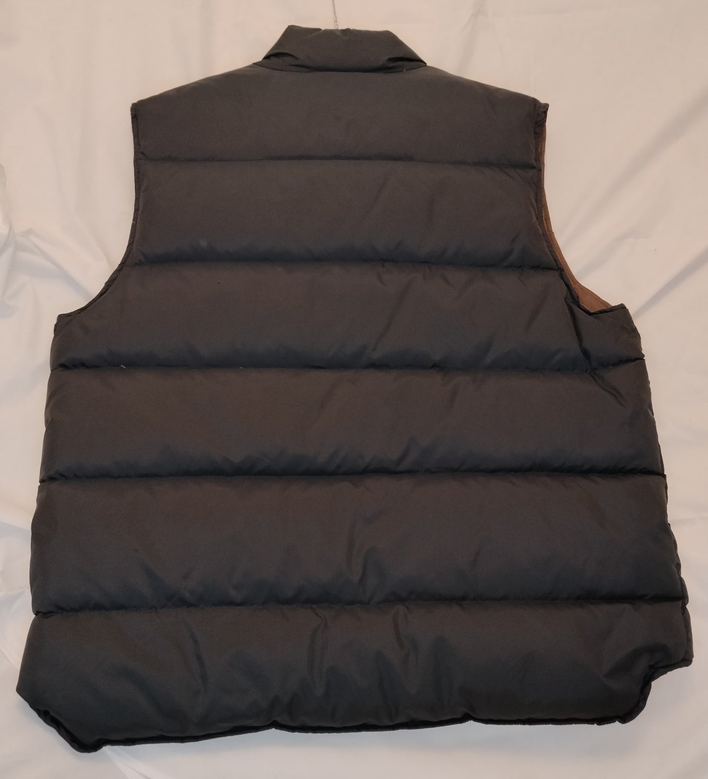 Gilet Uomo Nero Imbottito Taglia L Smanicato Casual con Tasche