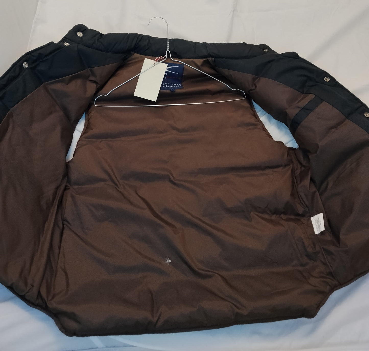Gilet Uomo Nero Imbottito Taglia L Smanicato Casual con Tasche