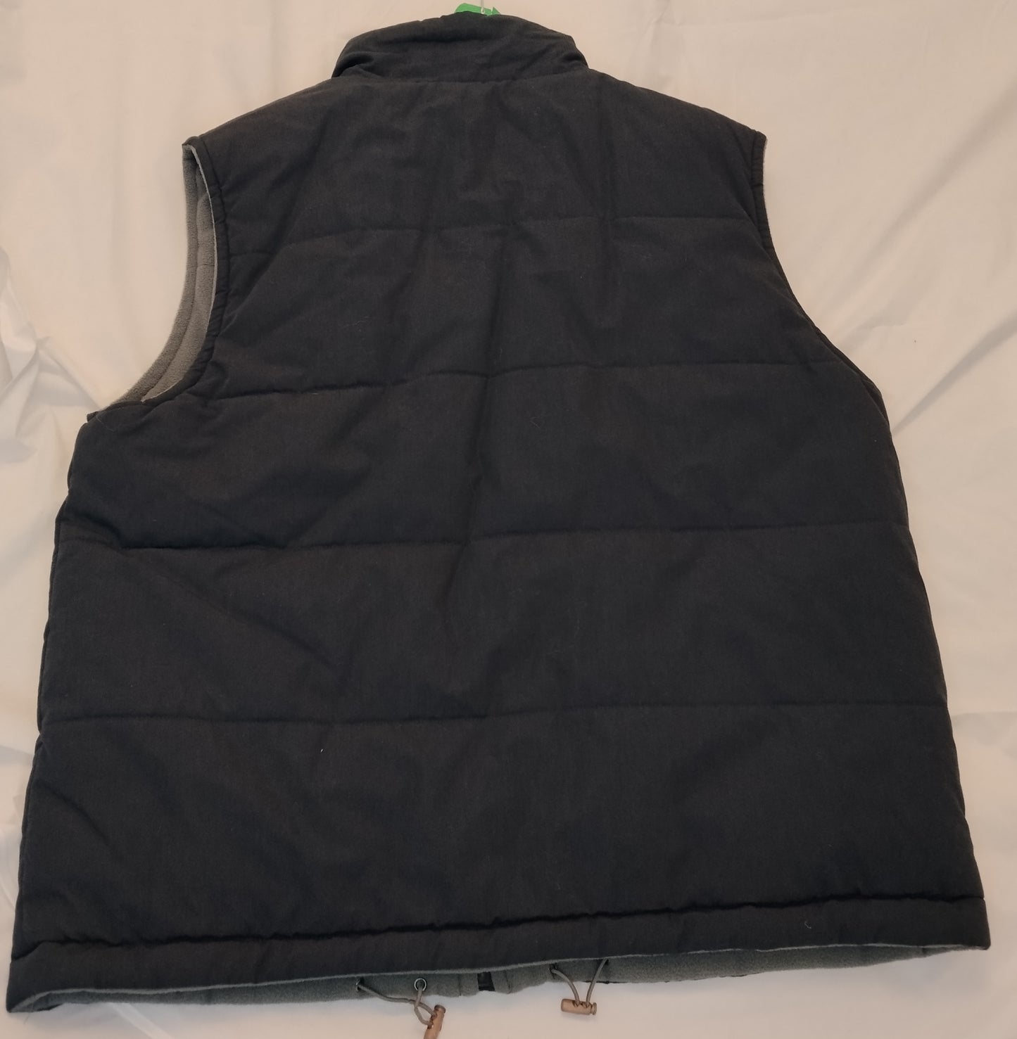 Greenland Gilet Uomo Nero Imbottito Taglia XL con Tasche