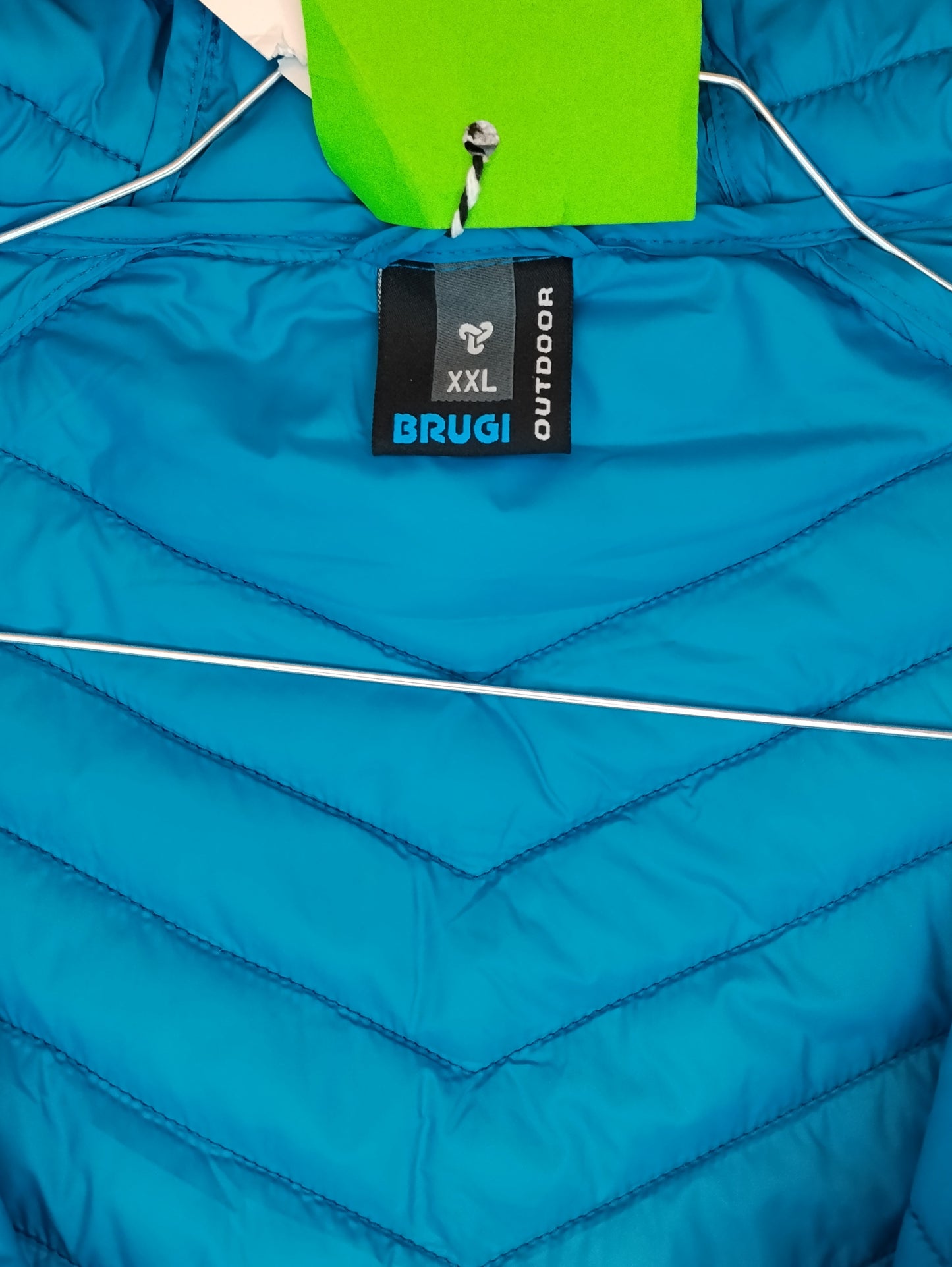 Brugi Giacca Tecnica Uomo XXL Imbottita con Cappuccio Outdoor Trekking Nuova