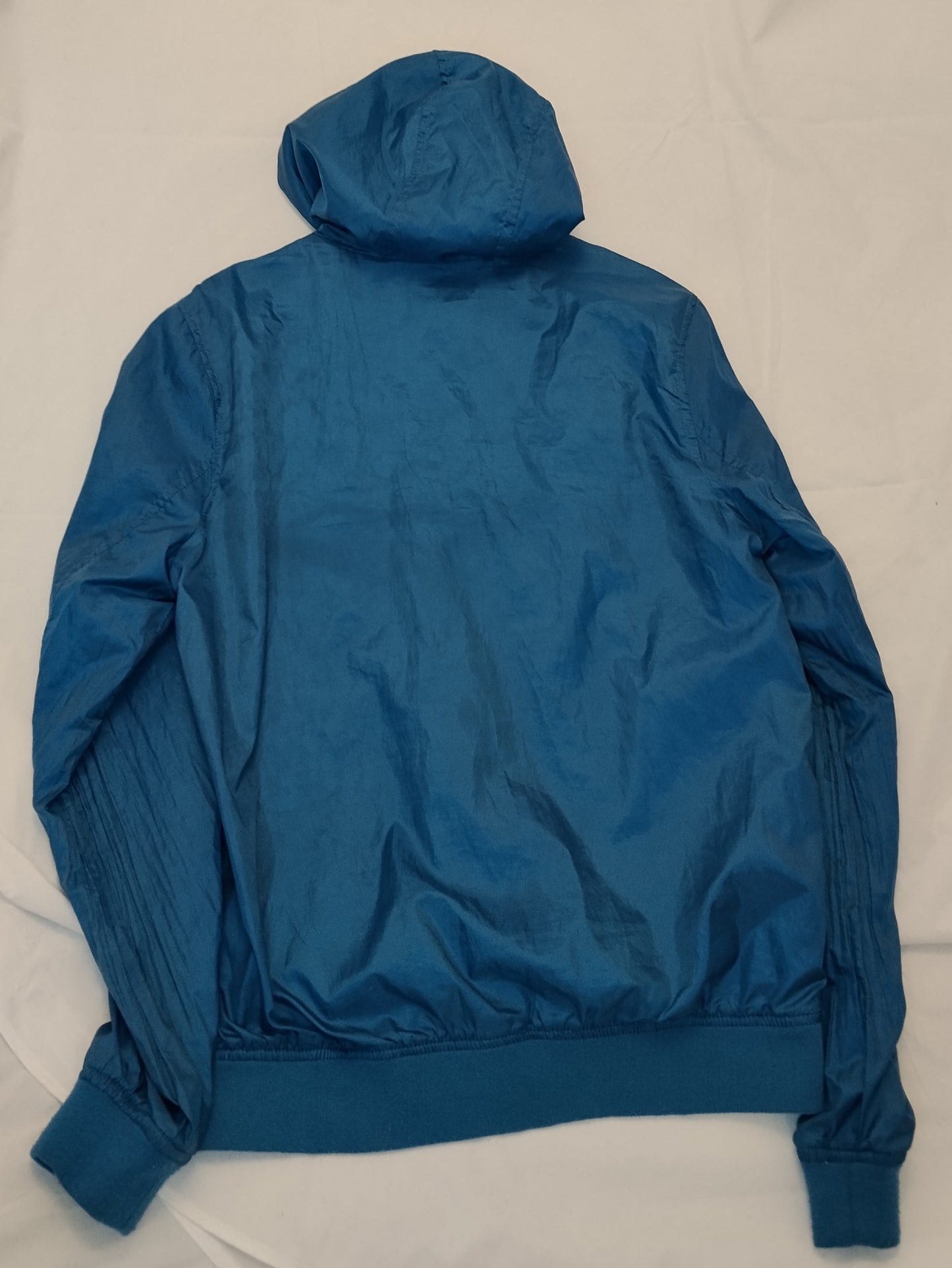 Giacca Uomo Fred Mello Azzurra Taglia M Con Cappuccio