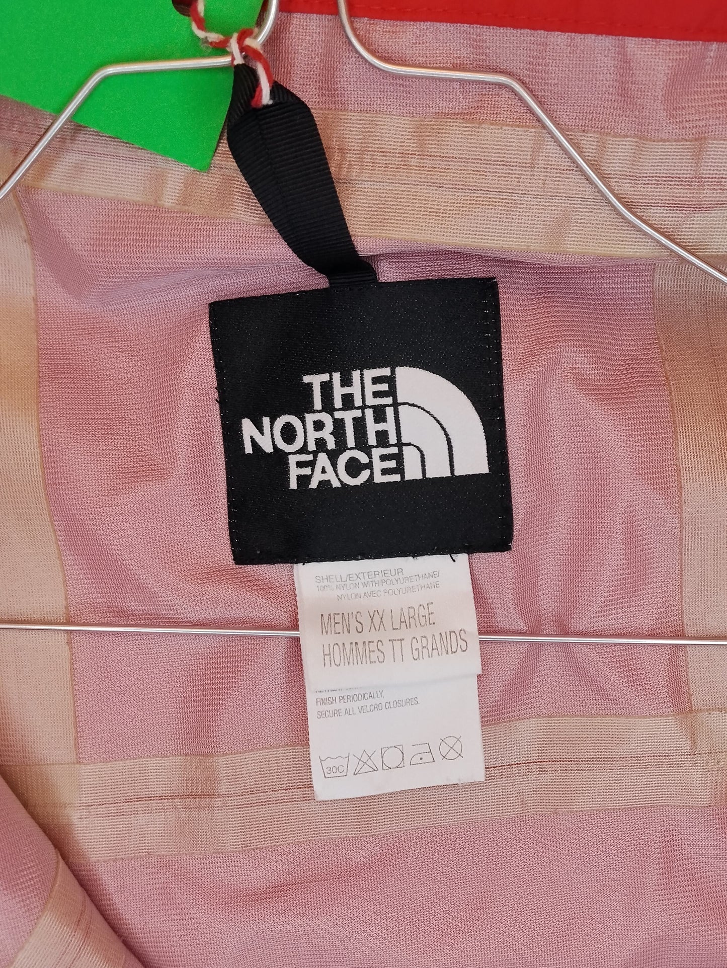 Giacca The North Face HyVent uomo XXL rossa – giacca tecnica impermeabile