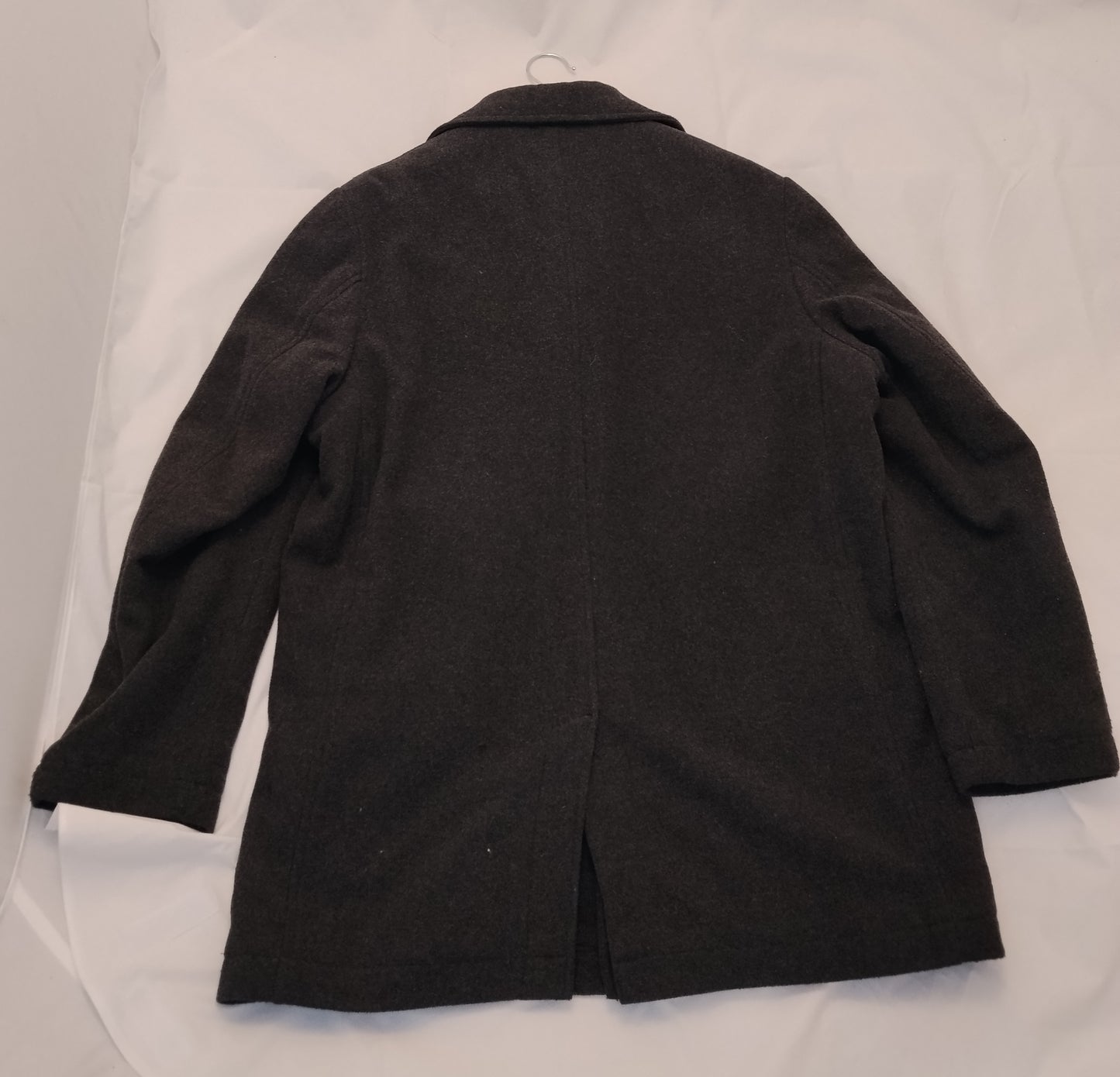Cappotto Uomo H&M Grigio Scuro Taglia M Giacca Elegante Invernale