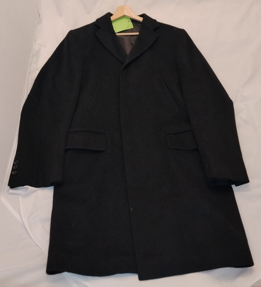 Cappotto Uomo Luck In Luck Nero Taglia L Cappotto Elegante Classico