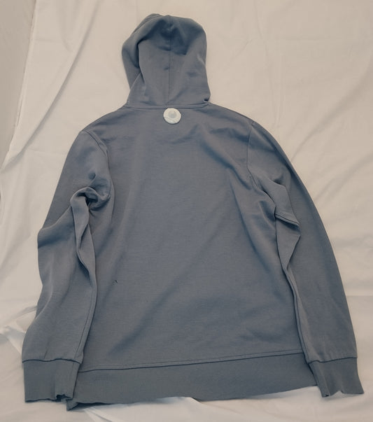 Felpa Uomo Jack & Jones Azzurra con Cappuccio Taglia S Hoodie Casual