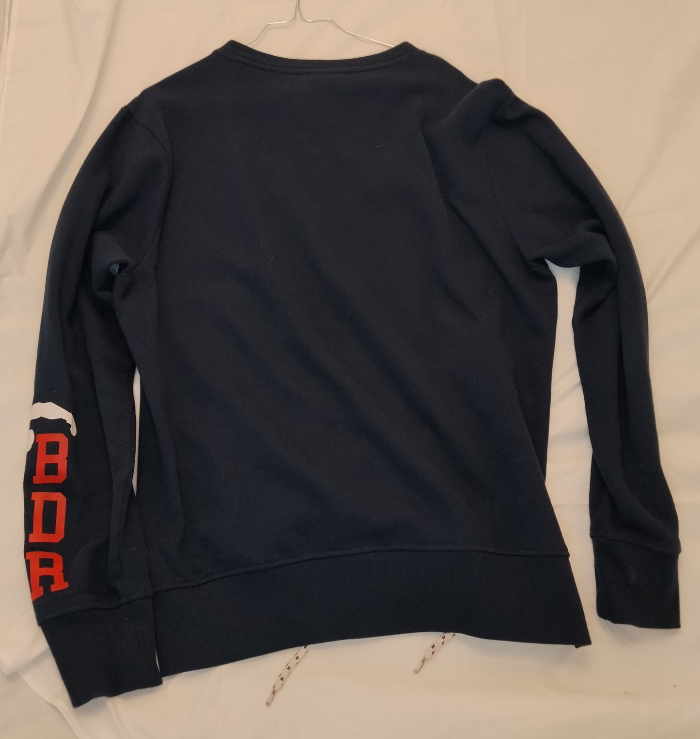 Felpa Boxeur des Rues blu stampa grande Athletic taglia L – Girocollo streetwear