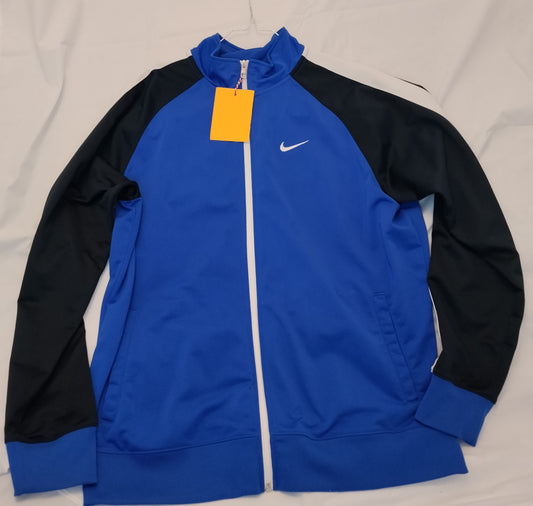 Felpa Uomo Nike Blu Nero Zip XL Sportiva Track Jacket