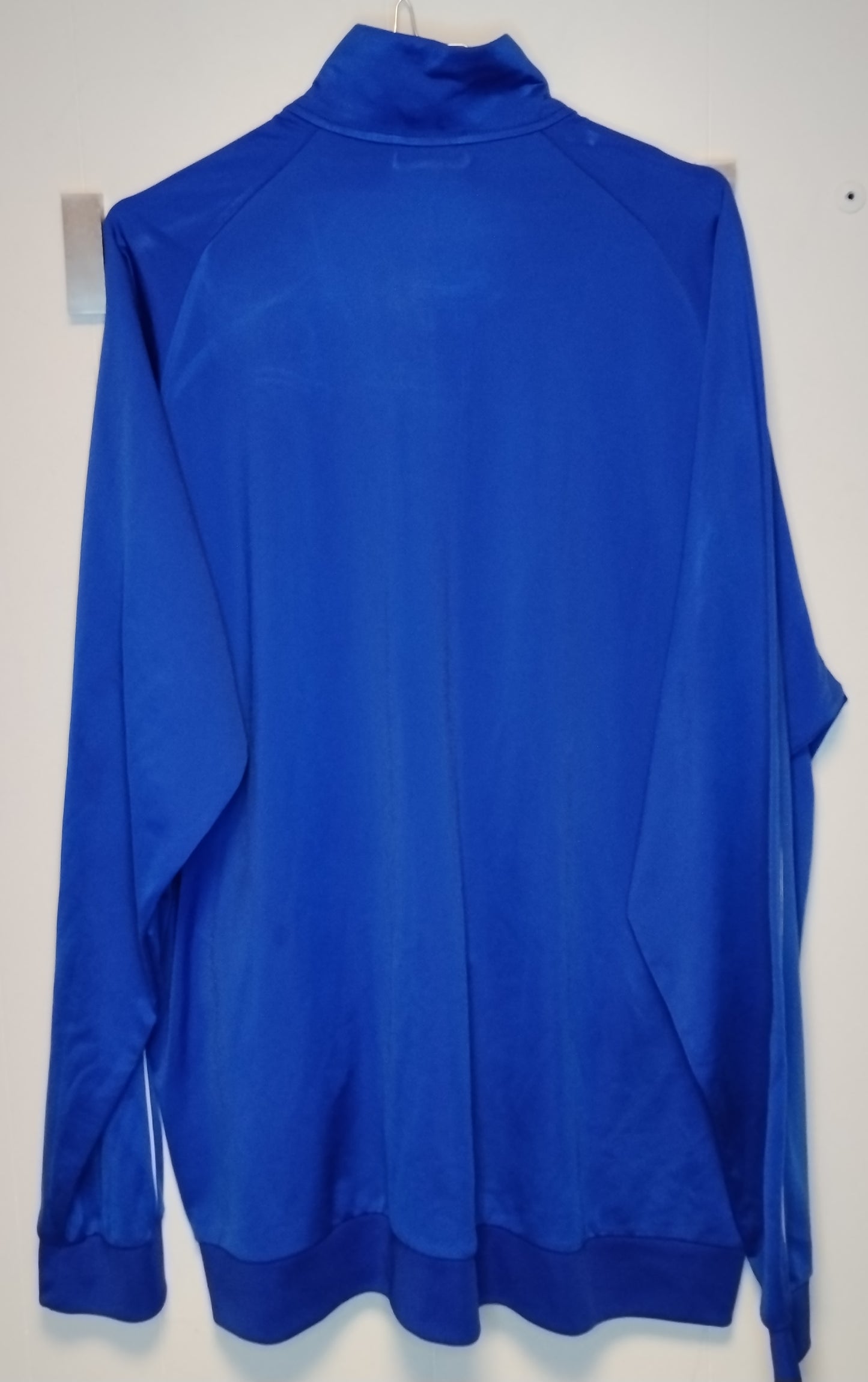 Felpa Uomo Adidas Blu Zip XXL Track Jacket Sportiva Nuova