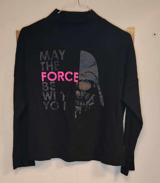 Maglia Donna Yamamay Star Wars Nera Stampa Force Taglia XS
