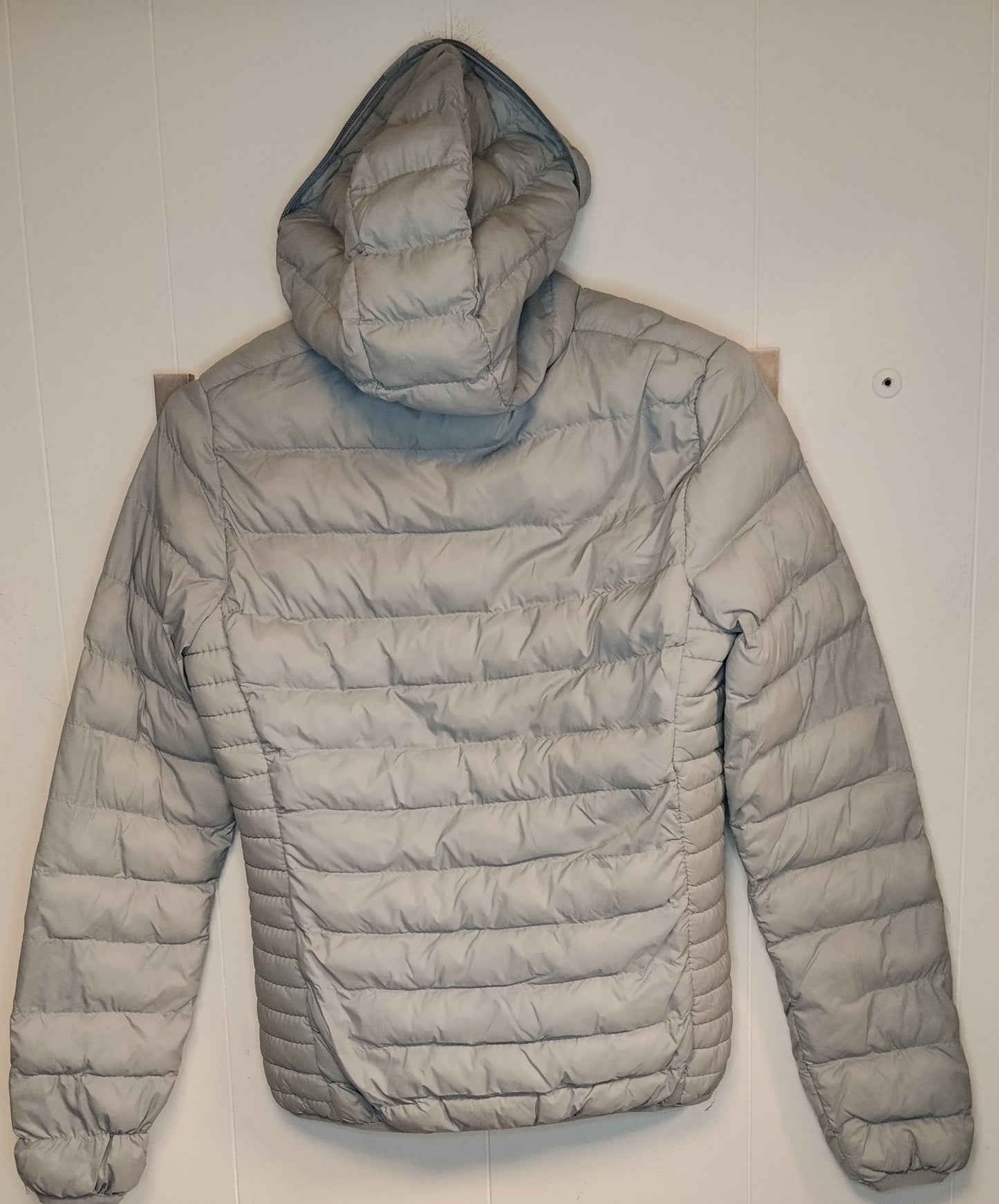 Piumino Donna Zuiki Grigio Leggero Cappuccio Taglia S