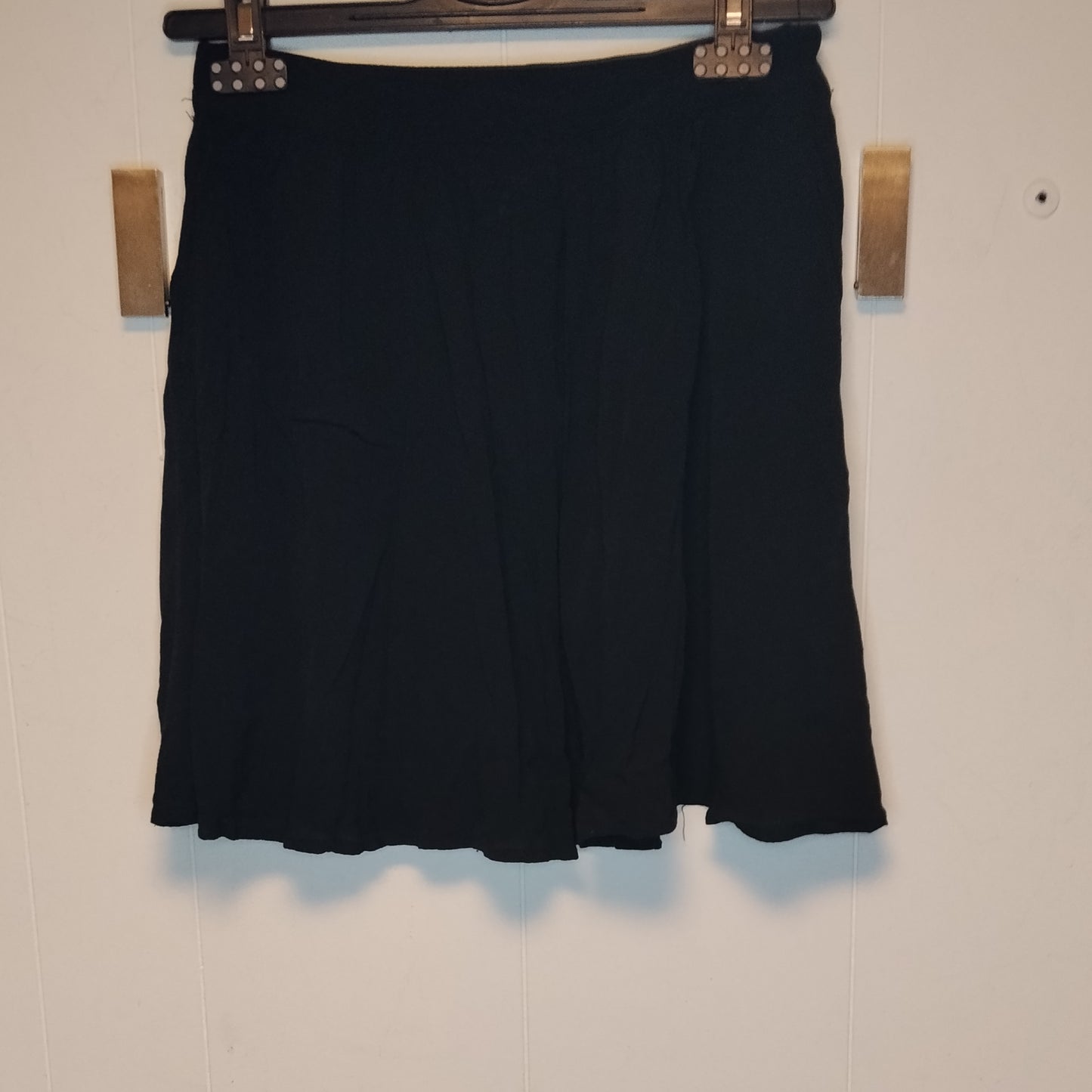 Gonna Donna Monoprix Nera Svasata Elegante Taglia 36