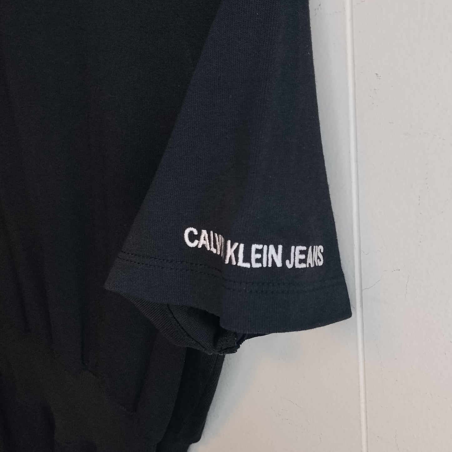 Vestito Donna Calvin Klein Nero Mini Abito Casual Elegante Taglia XS