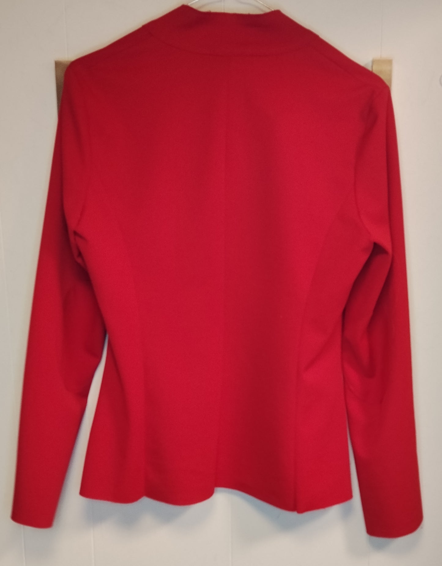 Blazer Donna Rosso Elegante Made in Italy Taglia M Giacca