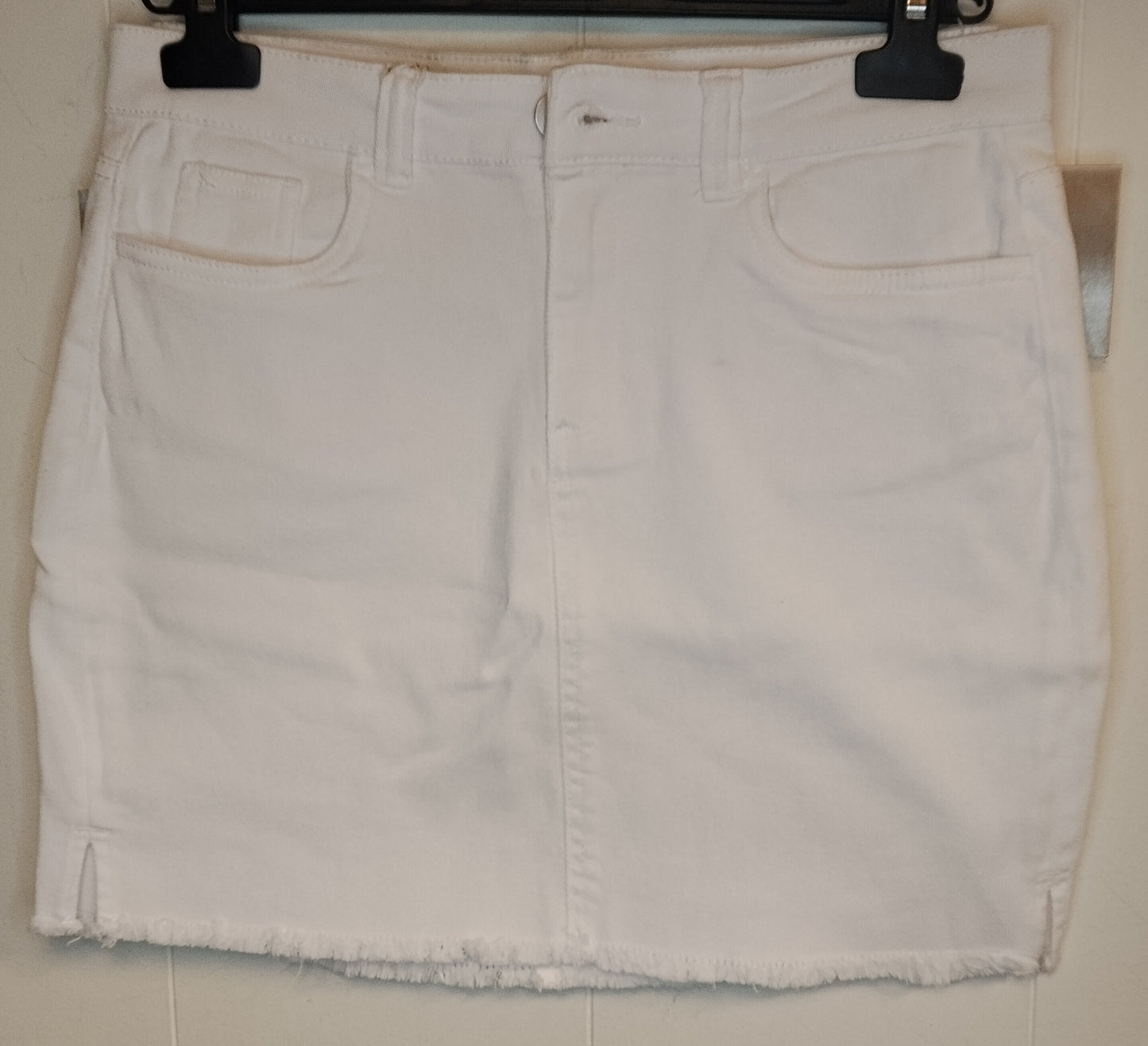 Gonna Donna Denim Bianca Janina Taglia 42 Mini Gonna