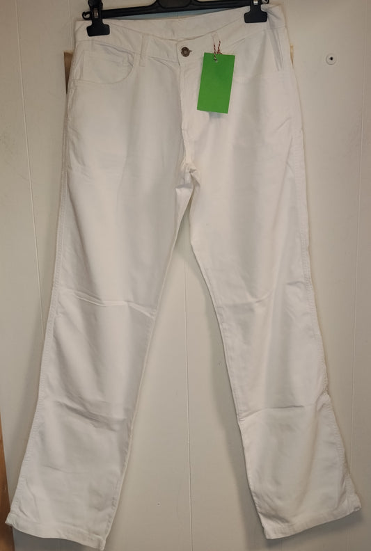 Pantaloni Donna Massimo Alba Bianchi Eleganti Made in Italy Taglia 42