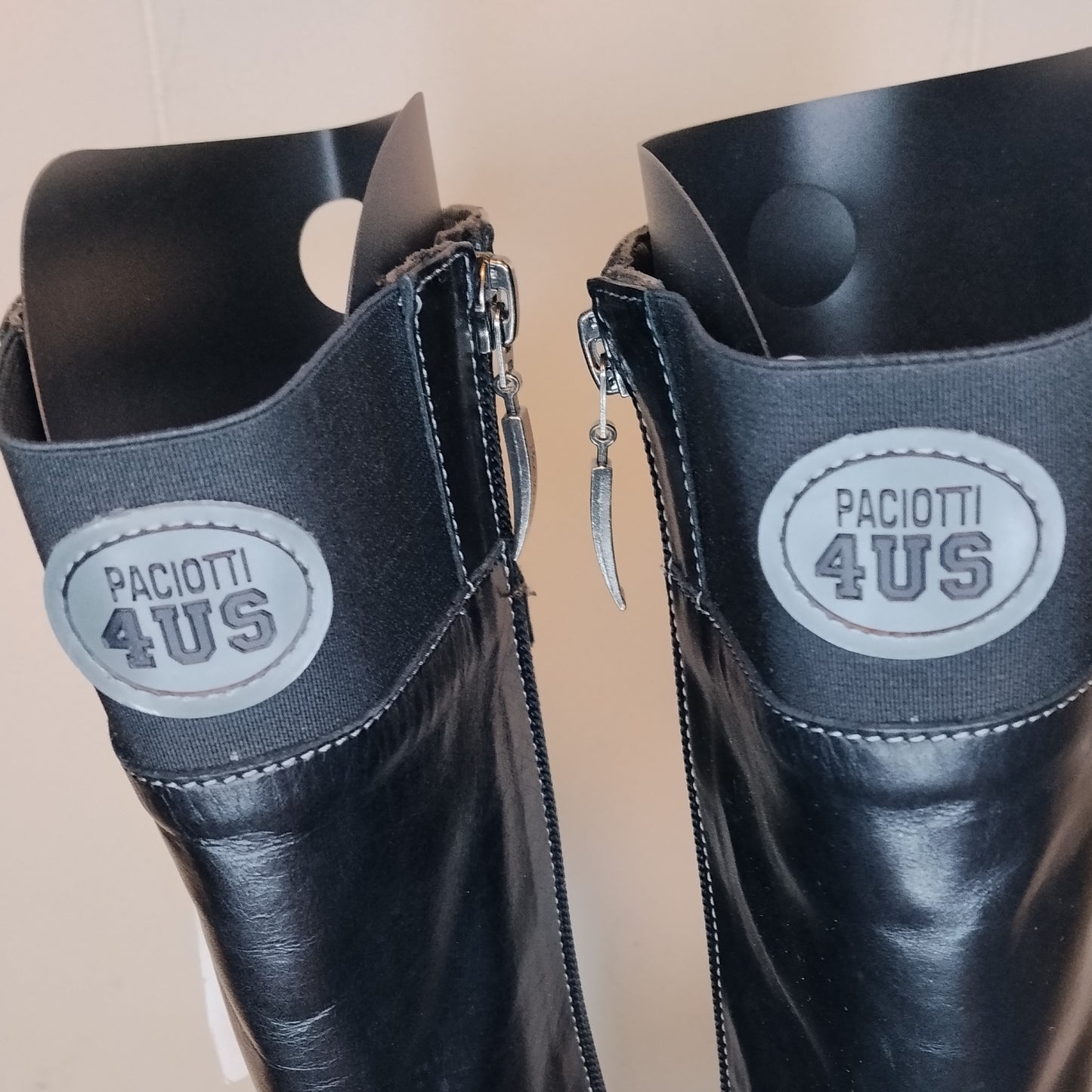 Stivali Donna Paciotti 4US Neri in Pelle Taglia 39 – Eleganti e Versatili