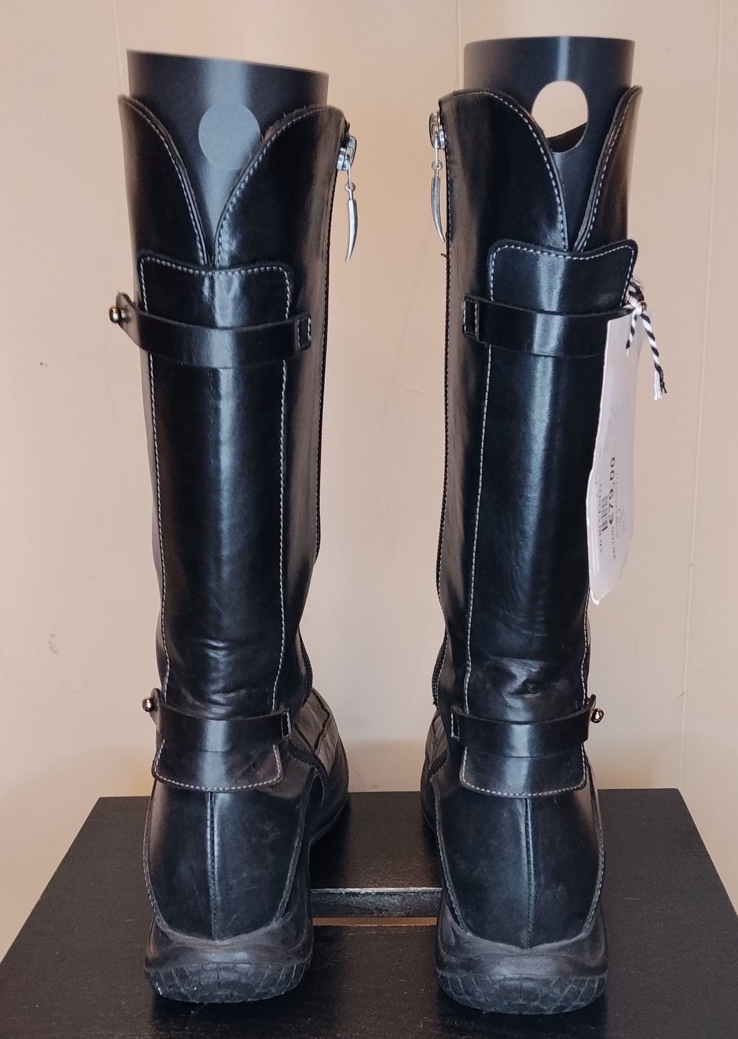 Stivali Donna Paciotti 4US Neri in Pelle Taglia 39 – Eleganti e Versatili