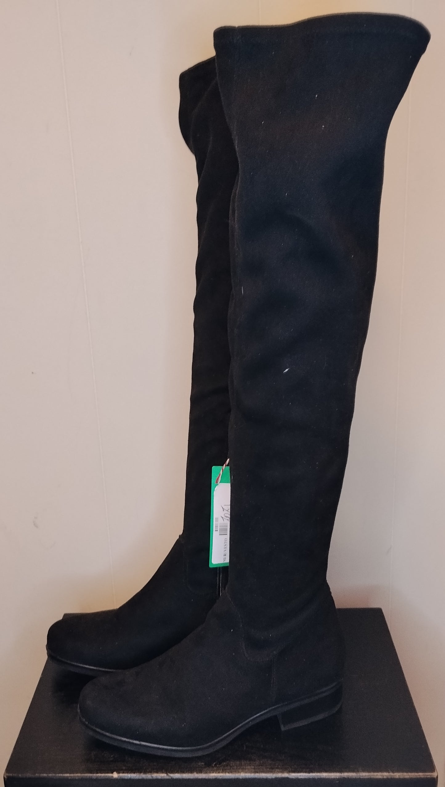 Stivali Donna Neri Alti Coscia Scamosciati Taglia 36 – Sexy ed Eleganti