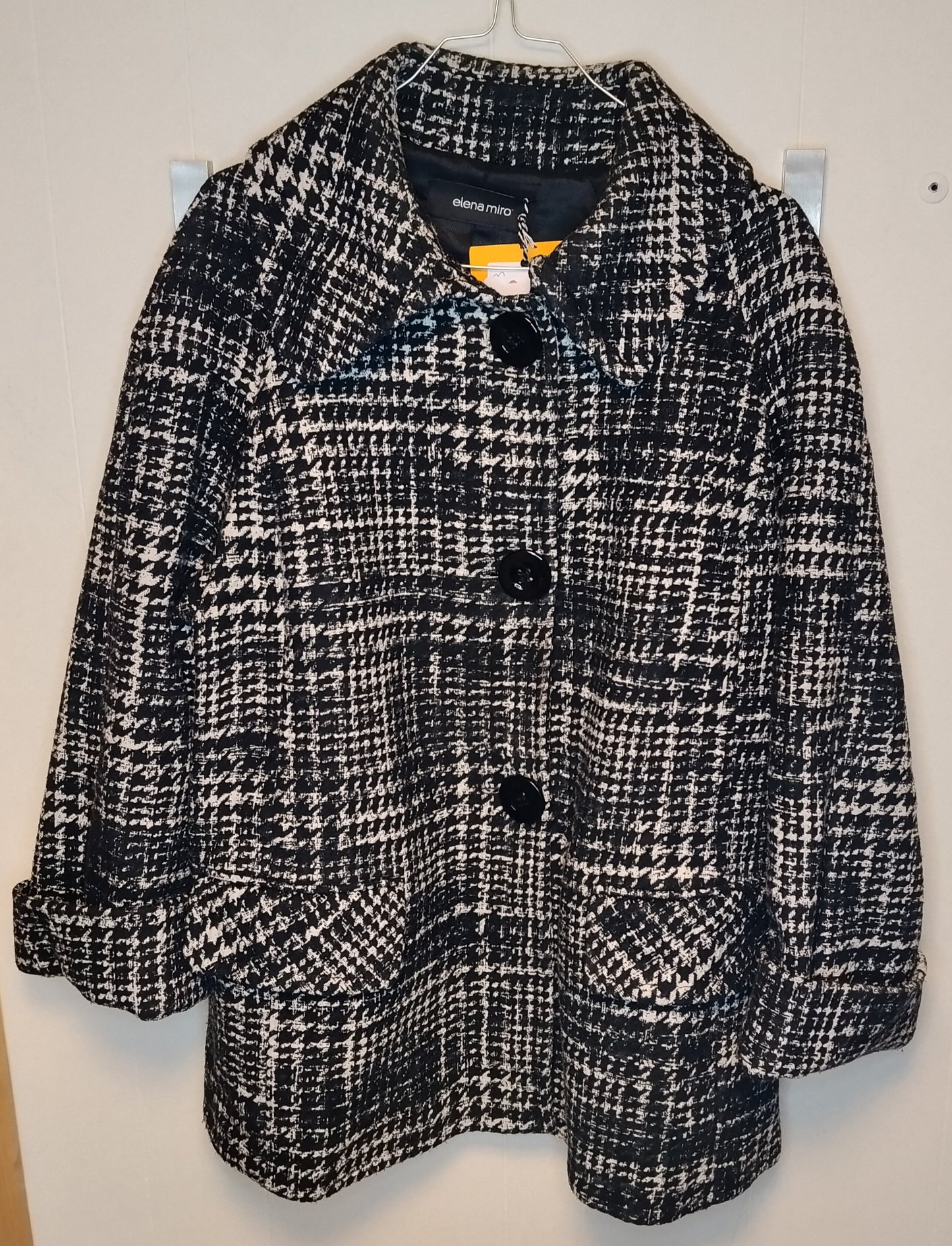 Giacca Donna Elena Mirò Fantasia Tweed Taglia M – Elegante e Raffinata