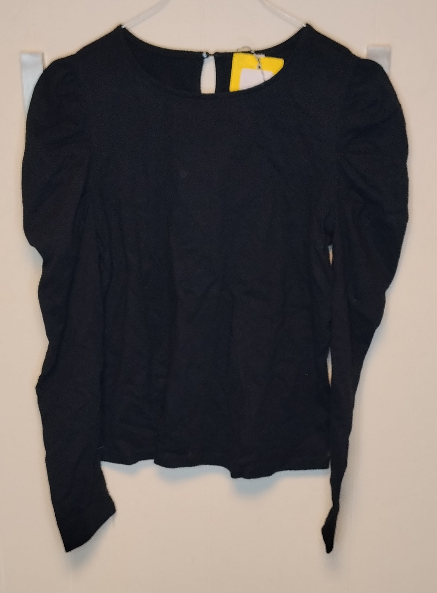 Maglia Donna OVS Nera con Maniche a Sbuffo Taglia M – Elegante e Trendy