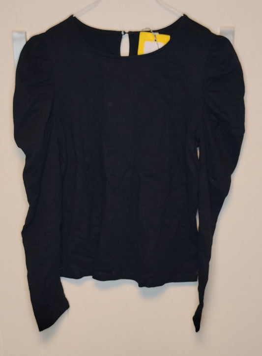 Maglia Donna OVS Nera con Maniche a Sbuffo Taglia M – Elegante e Trendy