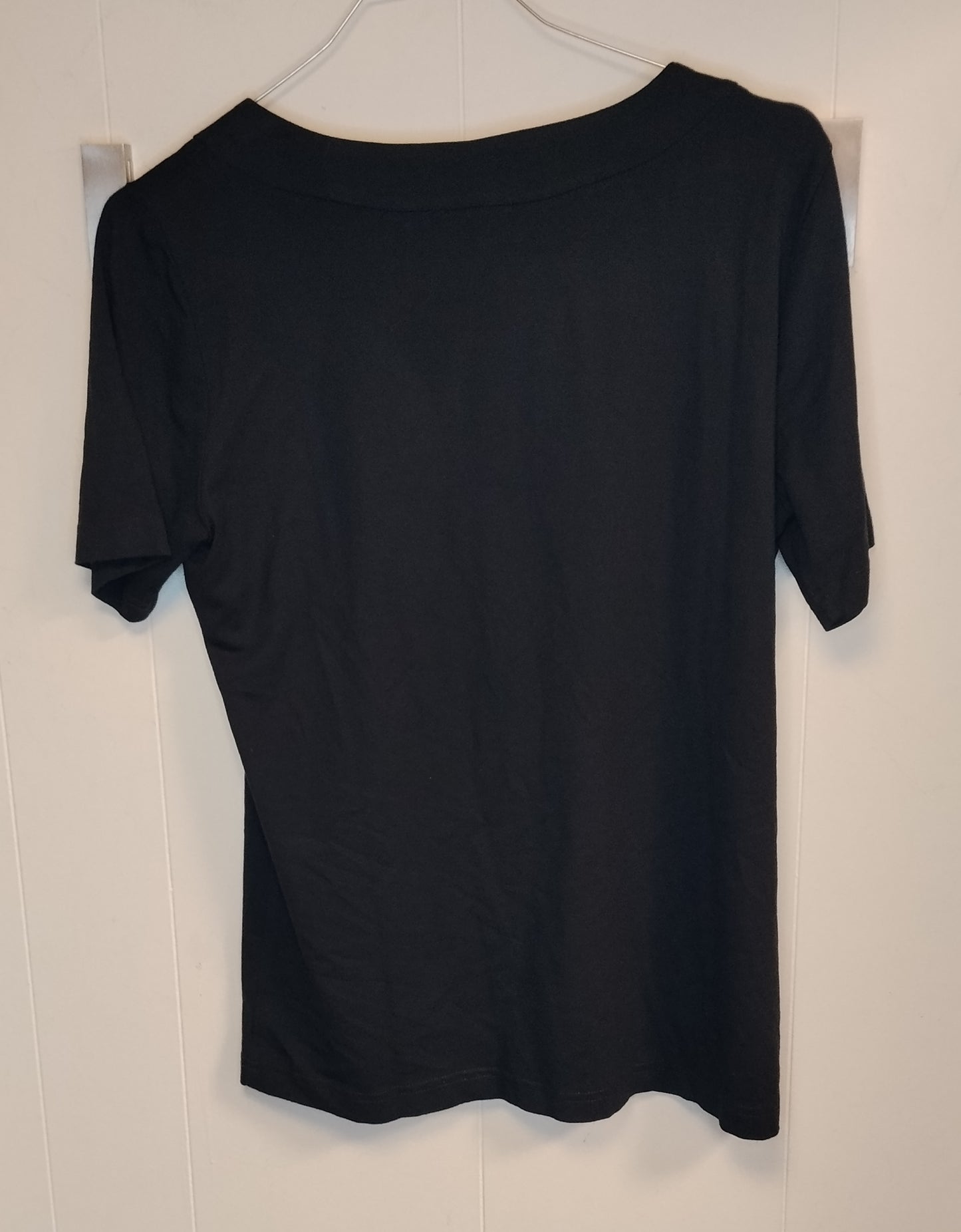 Maglia Donna Luisa Spagnoli Nera con Dettagli Gioiello – Taglia M Elegante