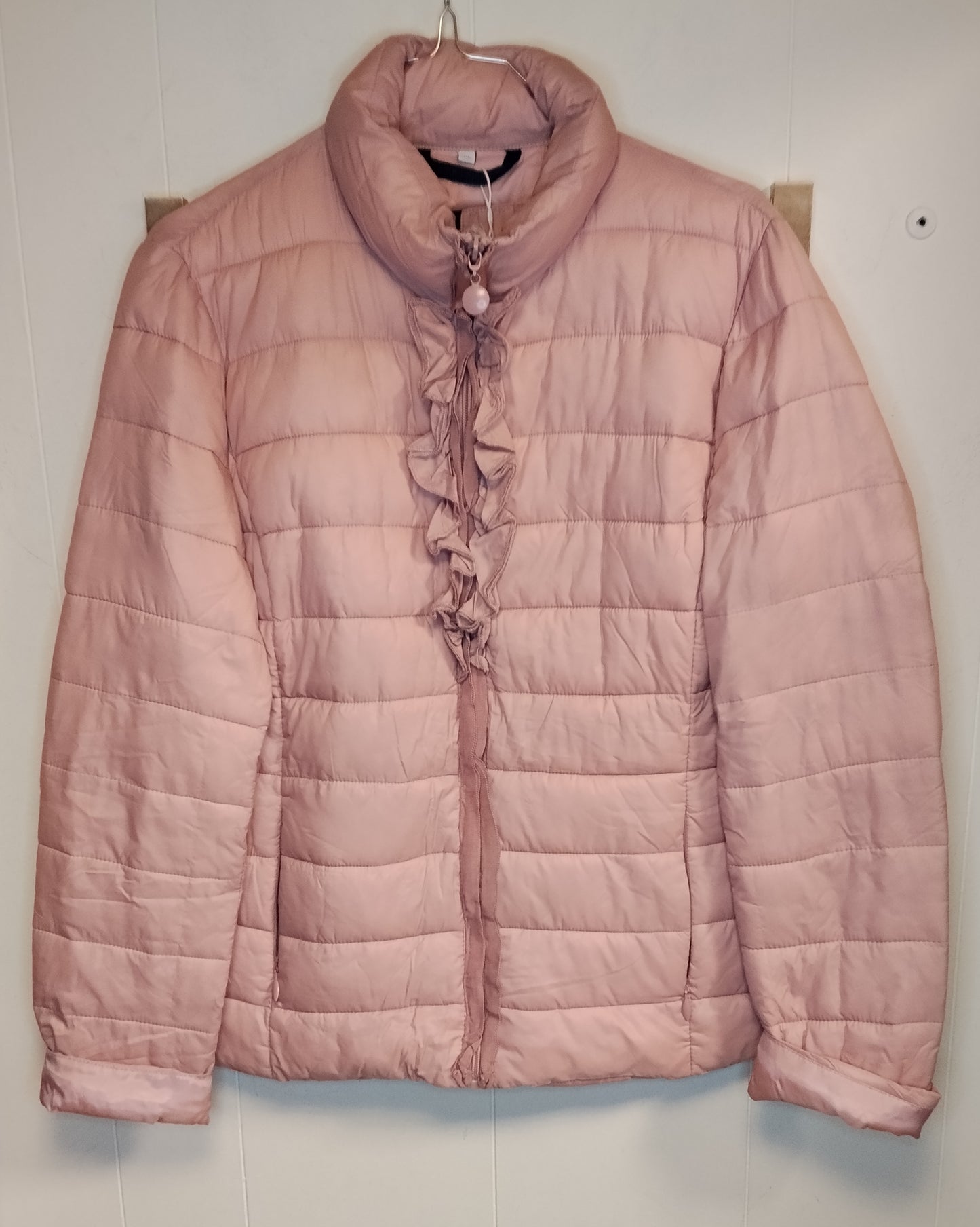 Giubbotto Donna French Kiss Rosa Cipria Taglia XL – Piumino Leggero Elegante